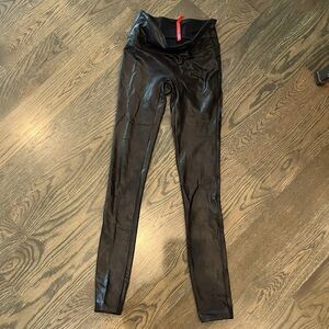 Spanx faux leather leggings